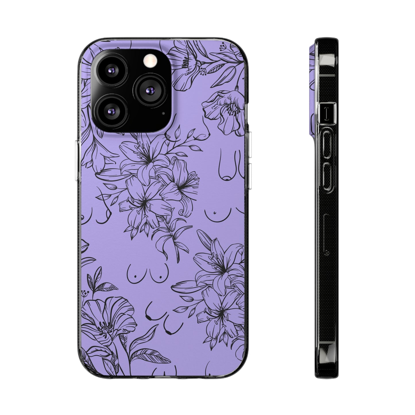 "Blossom Beauties" Soft iPhone Case