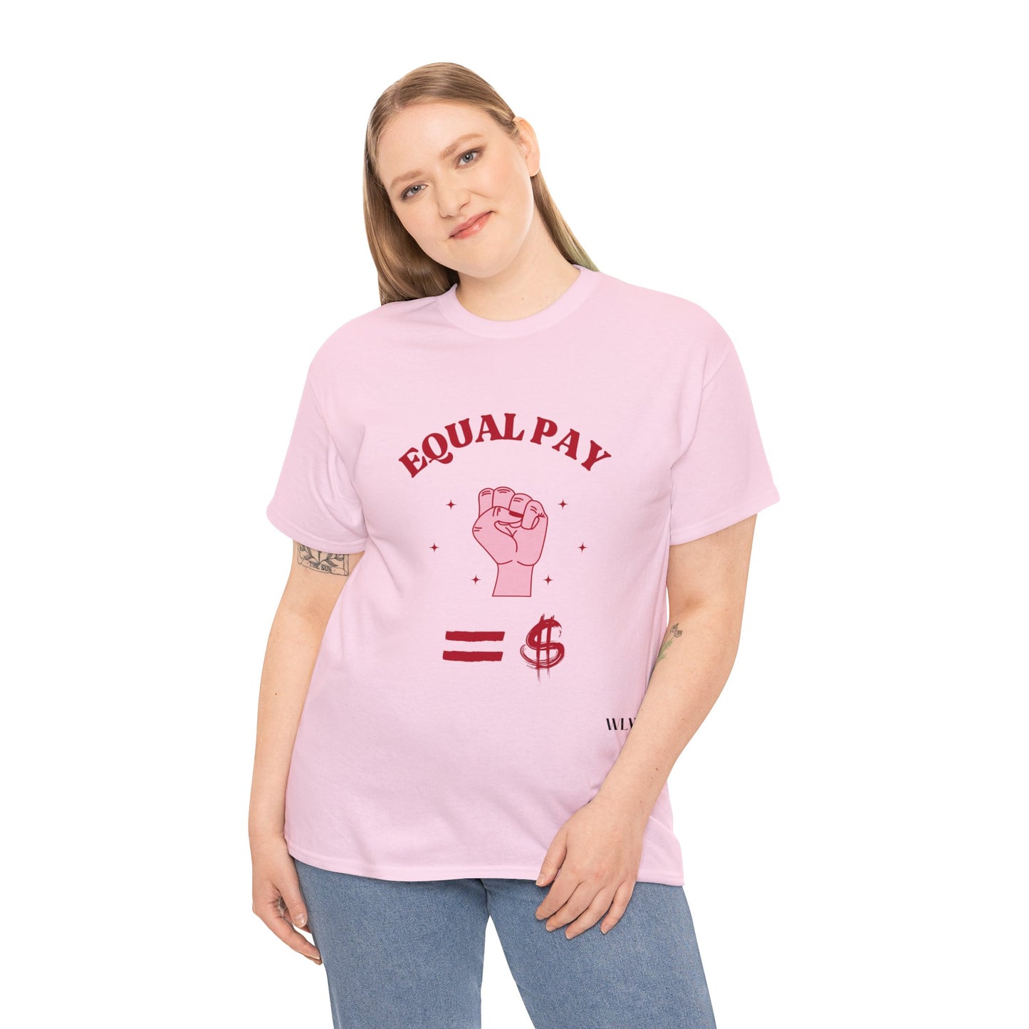 "Equal Pay" Pink T-Shirt