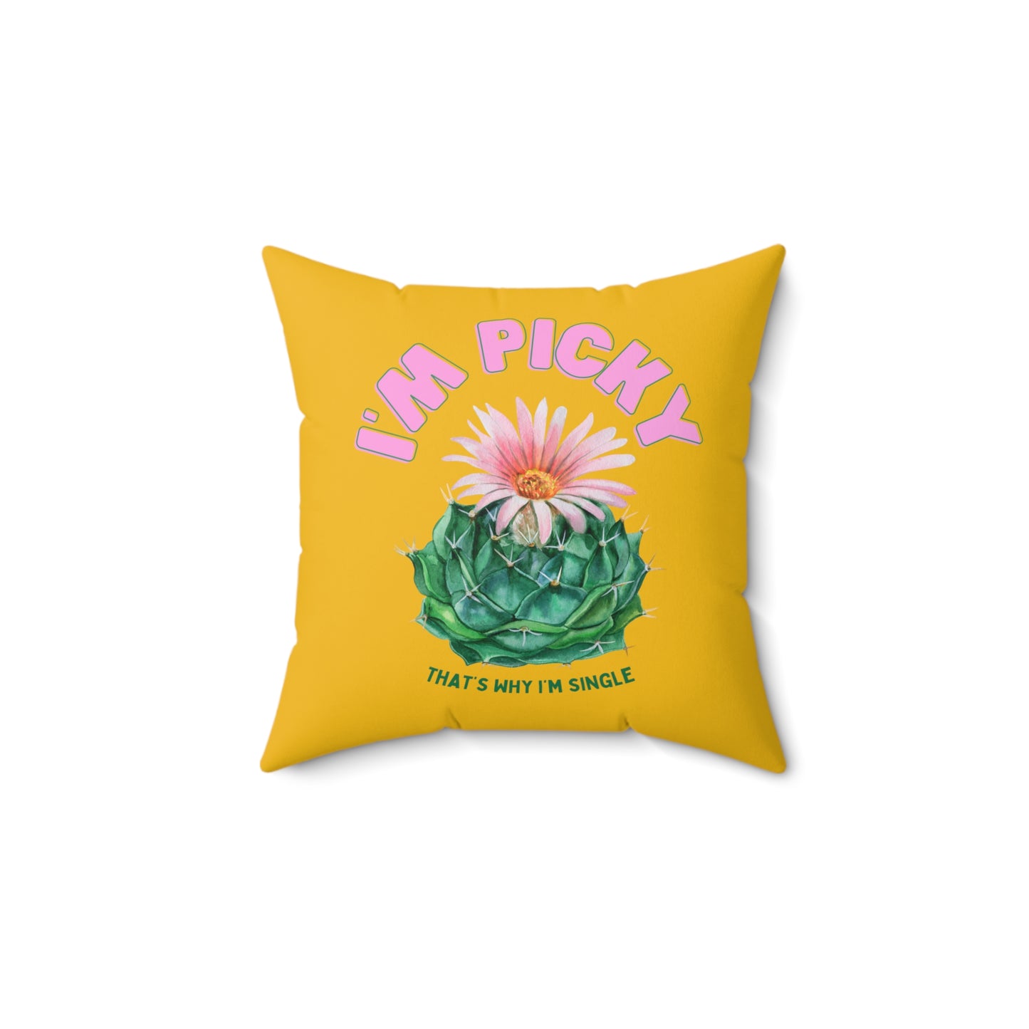 "I'm Picky" Throw Pillow