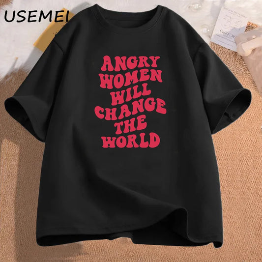 Angry Women Will Change the World T-Shirt